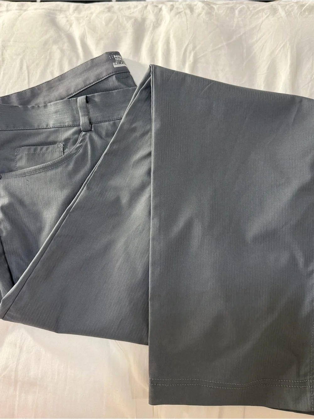 Nike Gray Golf Performance Pants - Picture 4 of 7